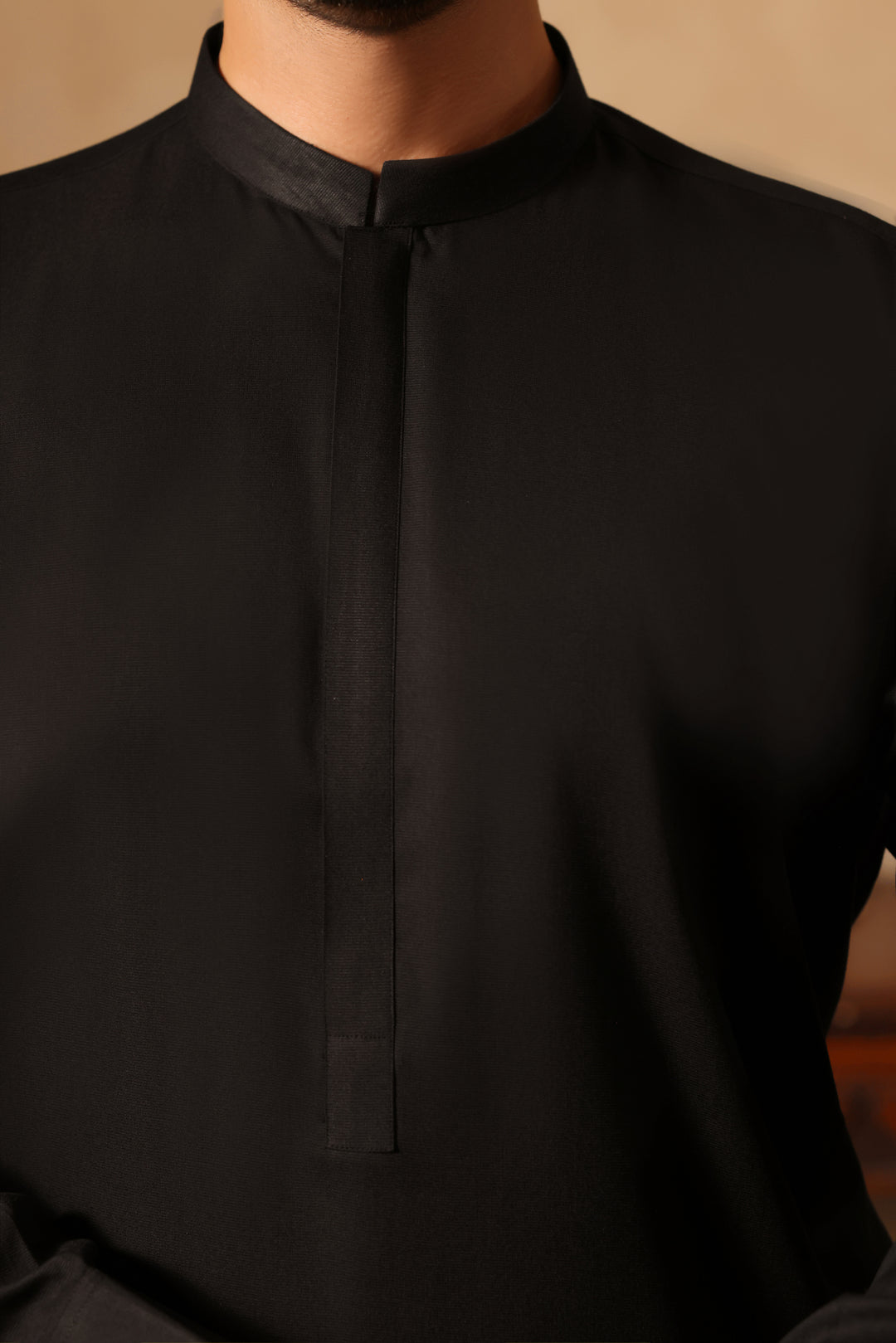 Black Plain Kurta Shalwar | KS-251