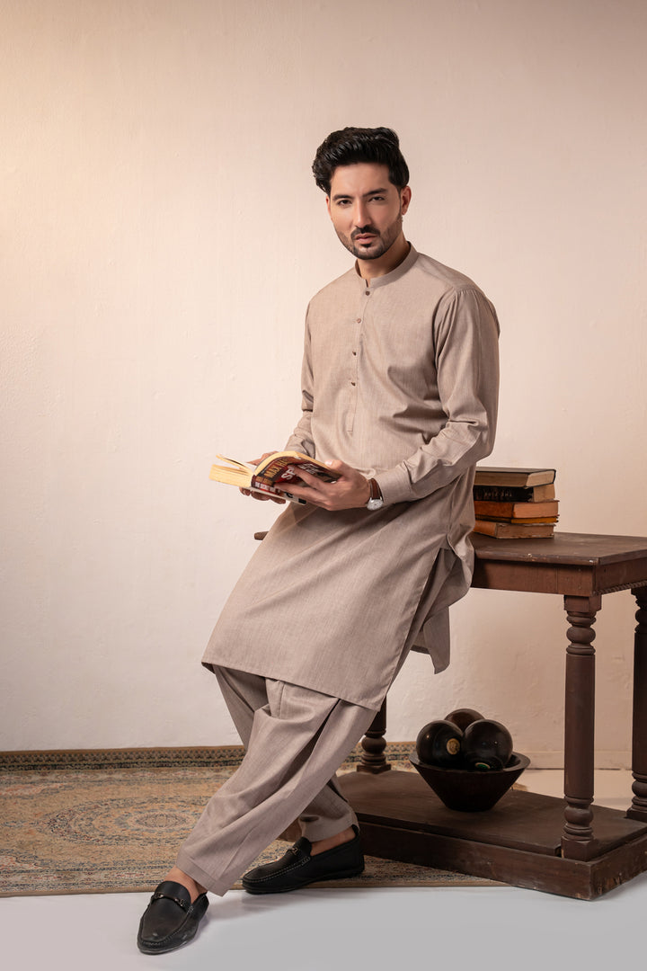 Sandy Plain Kurta Shalwar | KS-254