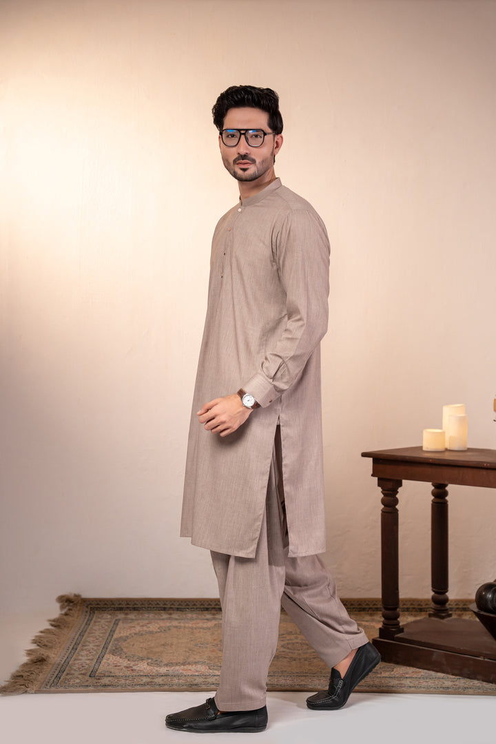 Sandy Plain Kurta Shalwar | KS-254