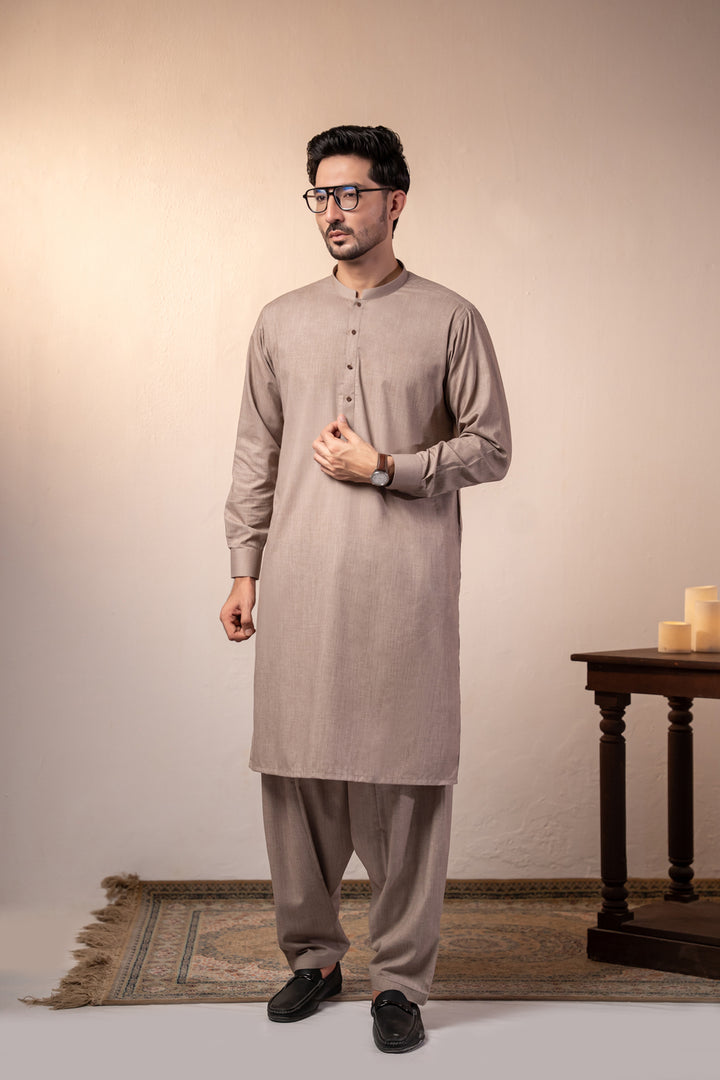 Sandy Plain Kurta Shalwar | KS-254
