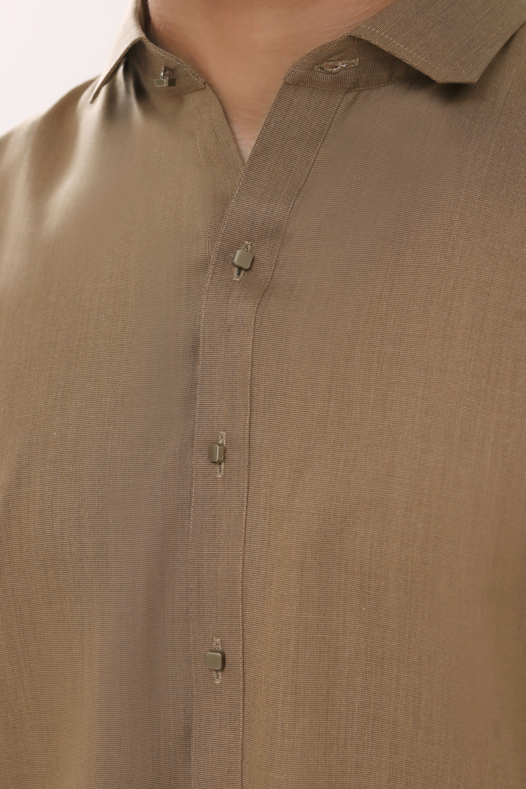 Camel Plain Kurta Shalwar | KS-262