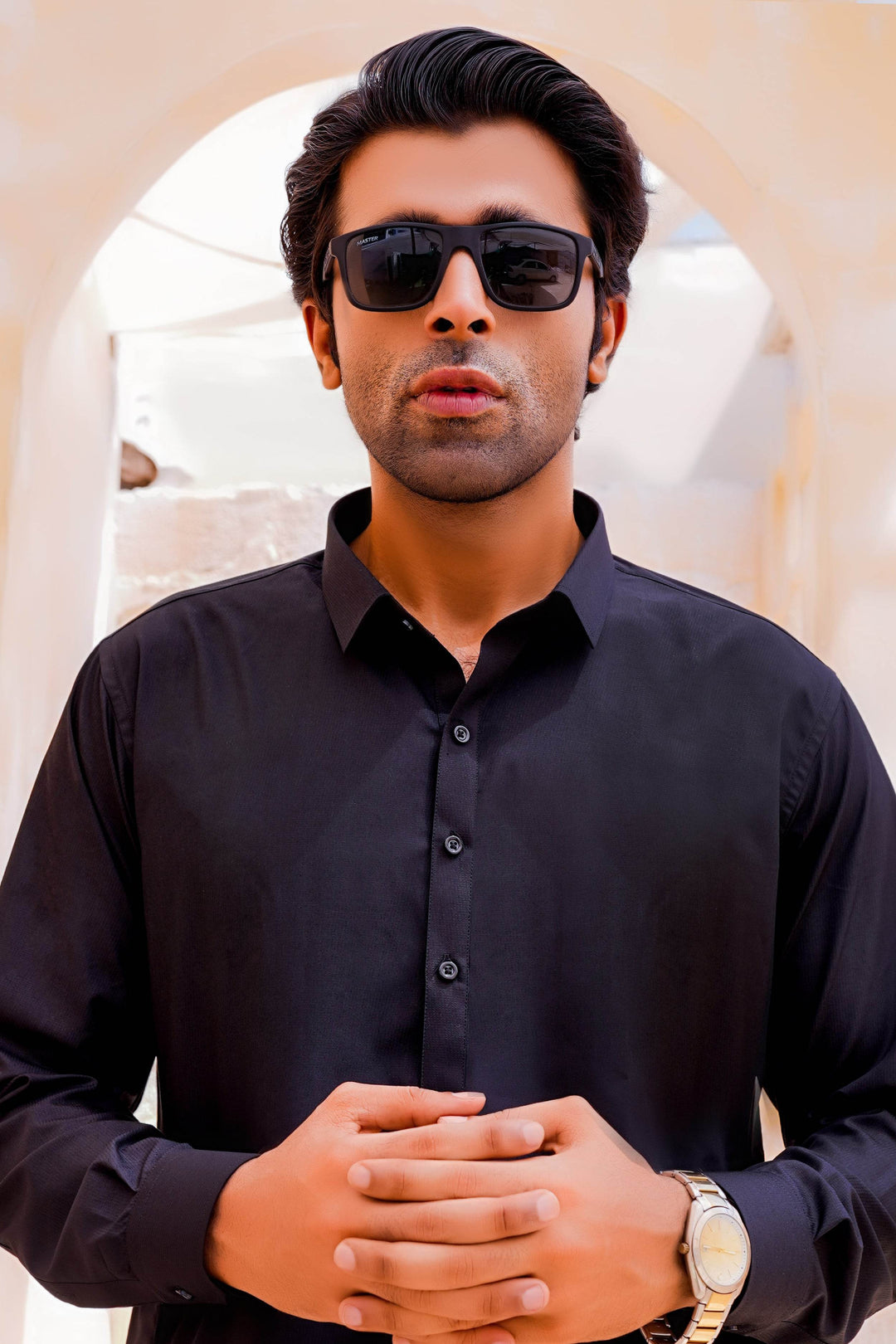 Maroon Self Kurta Shalwar | ADKS-081 - Al-Deebaj