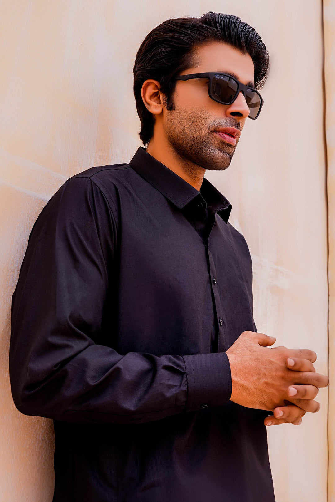 Maroon Self Kurta Shalwar | ADKS-081 - Al-Deebaj