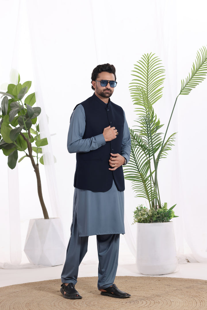 Navy Blue W-C | P-123