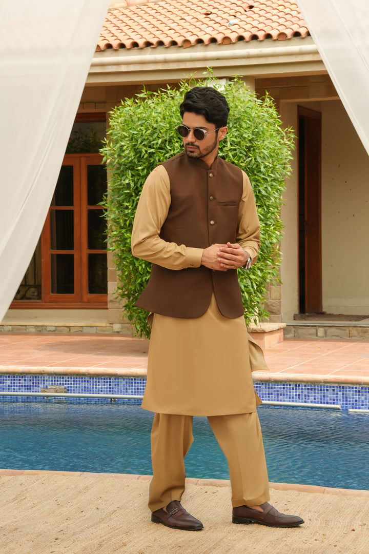 Brown Printed W-C | P89