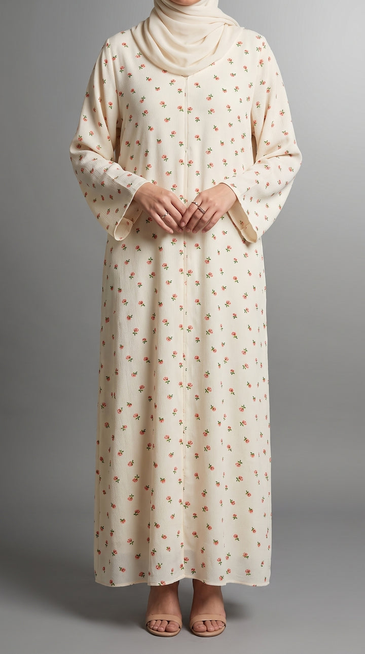 Floral Muse Abaya | ABY-297