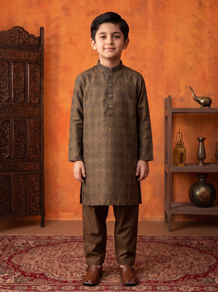Brown Kurta Pajama | KDP-01