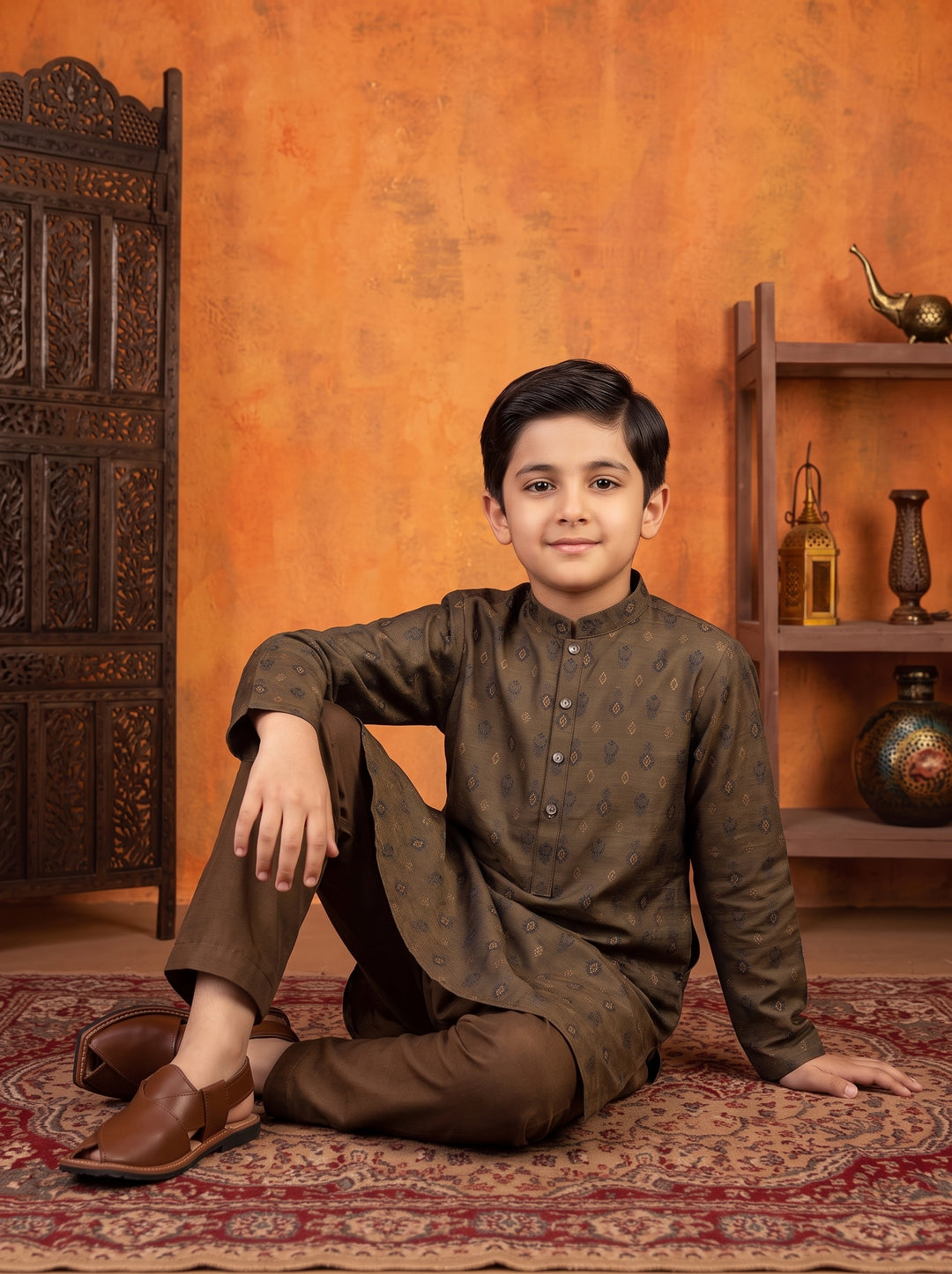 Brown Kurta Pajama | KDP-01