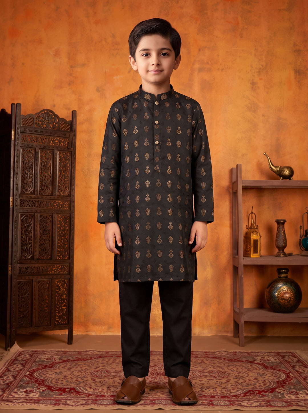 Black Kurta Pajama | KDP-03