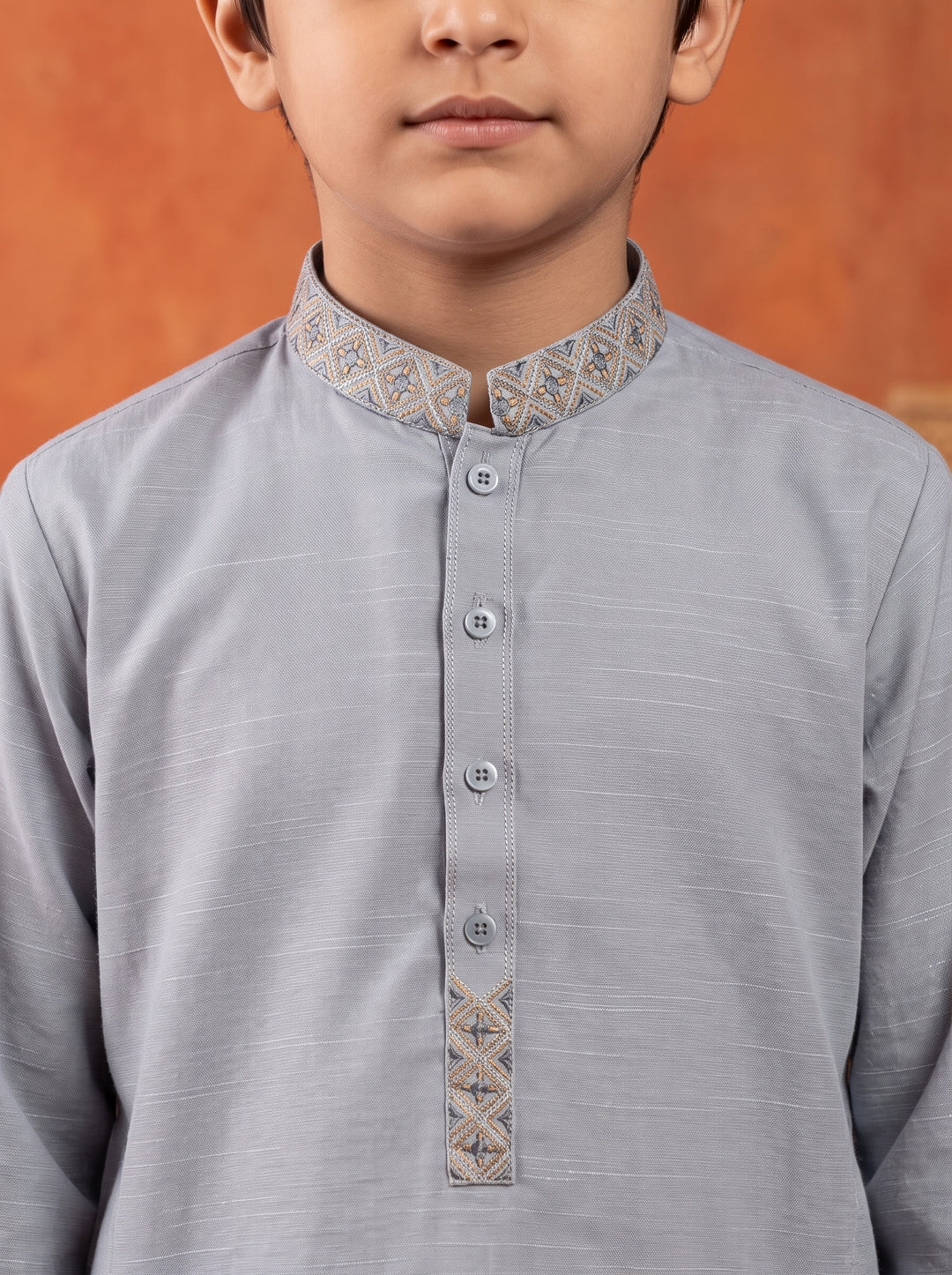 Sky Blue Emb Kurta Shalwar | KDS-51