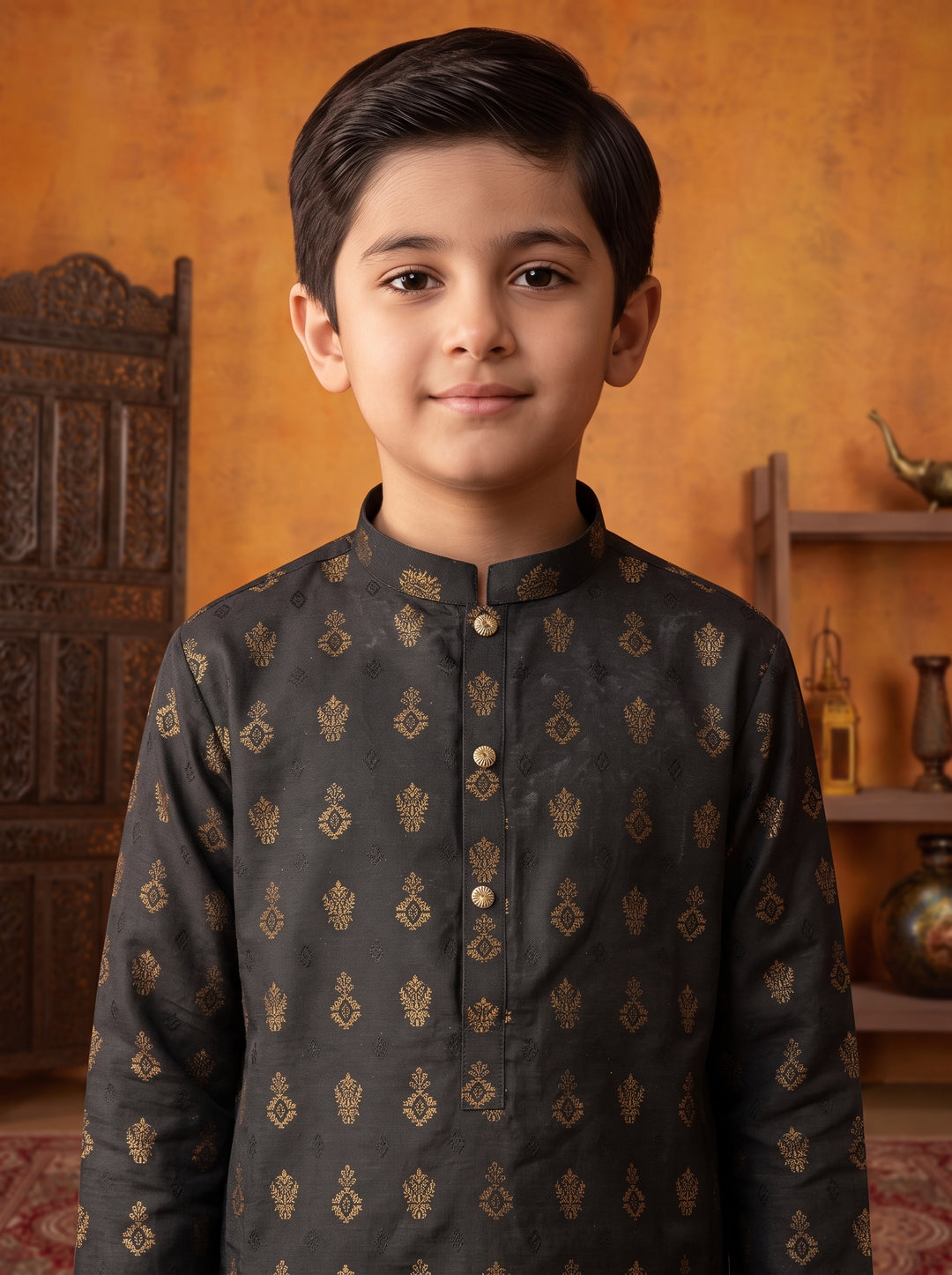 Black Kurta Pajama | KDP-03