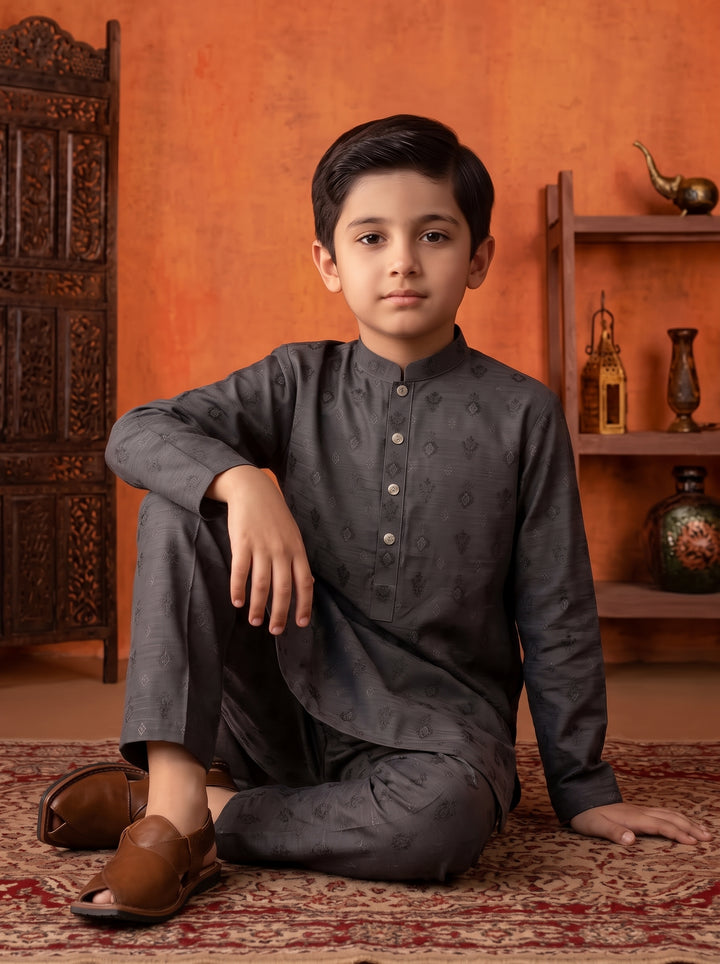 Grey Kurta Pajama | KDP-04