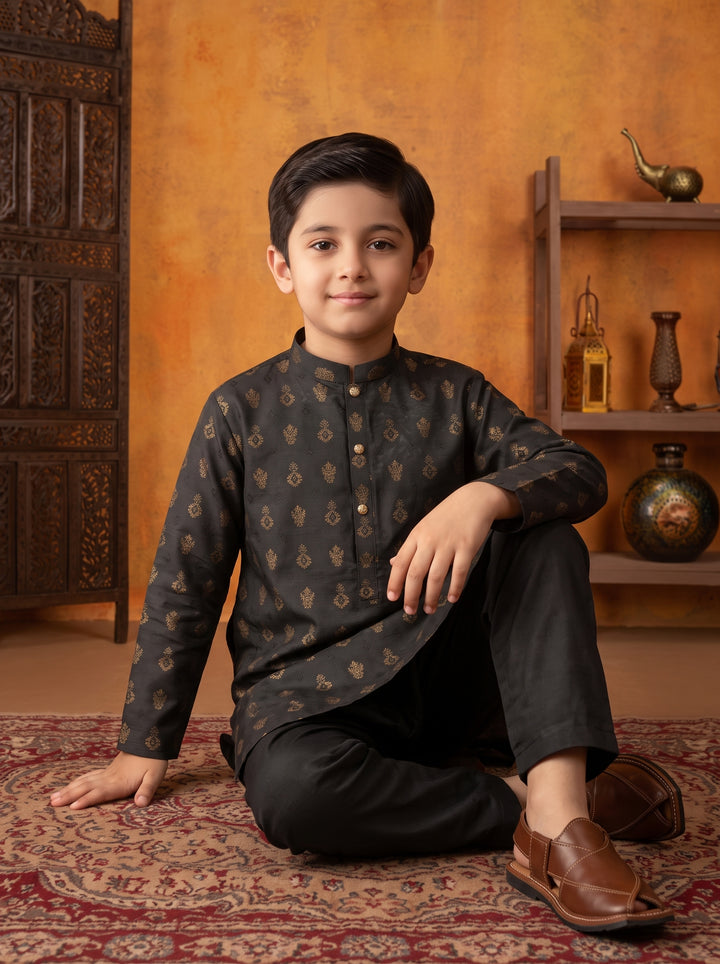 Black Kurta Pajama | KDP-03