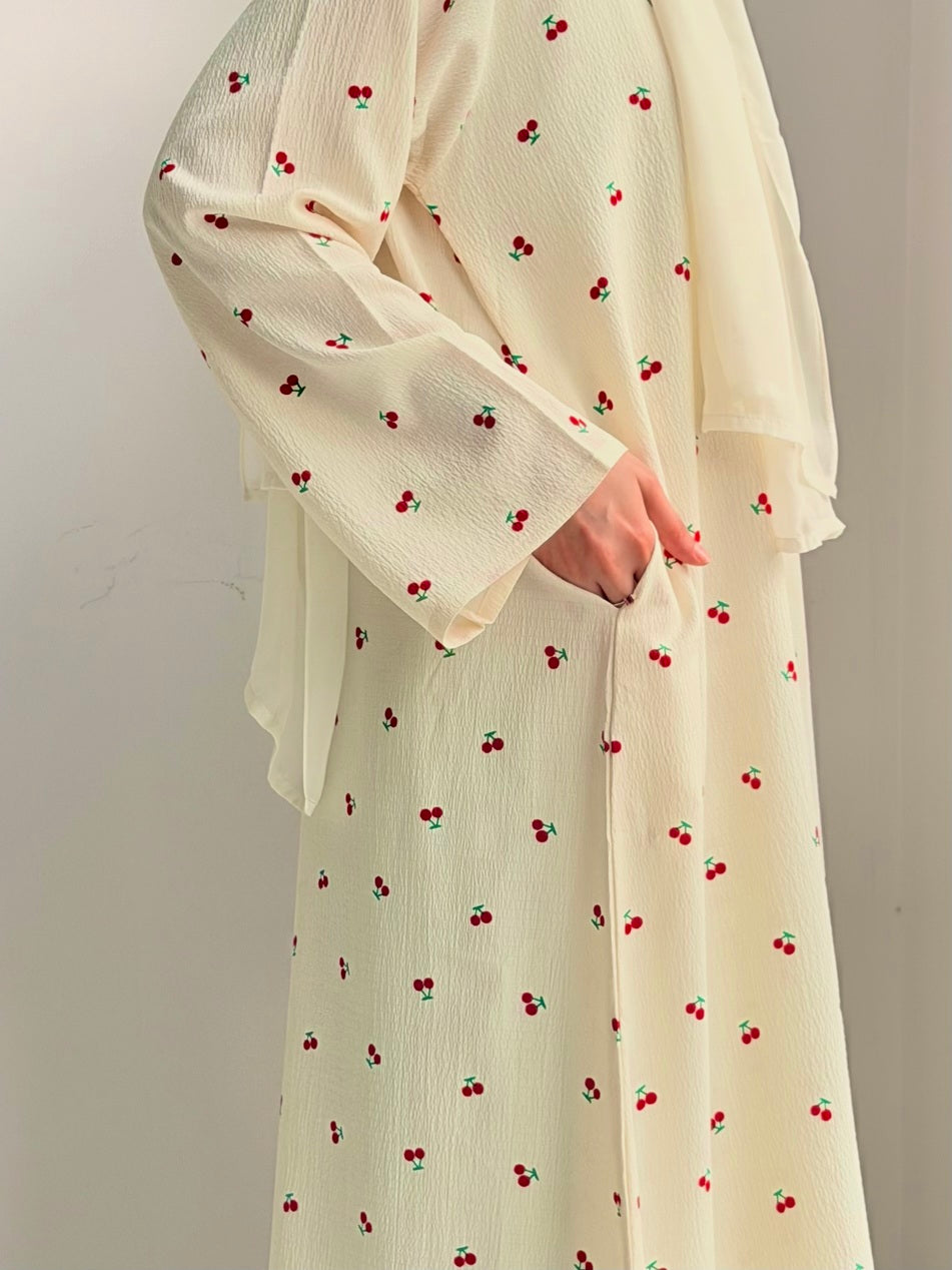 Cherry Blossom Abaya | ABY-296