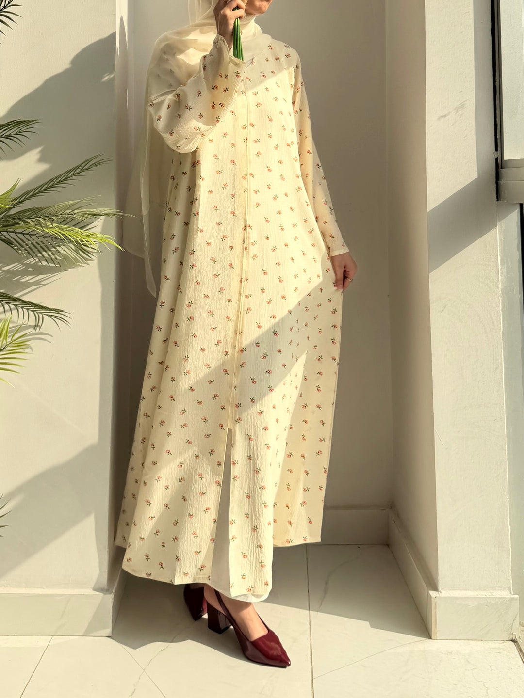 Floral Muse Abaya | ABY-297