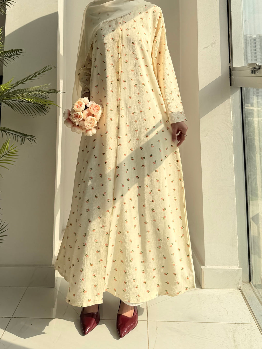 Floral Muse Abaya | ABY-297