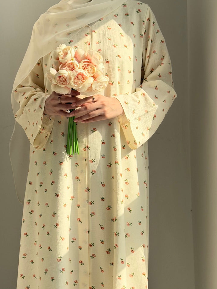 Floral Muse Abaya | ABY-297
