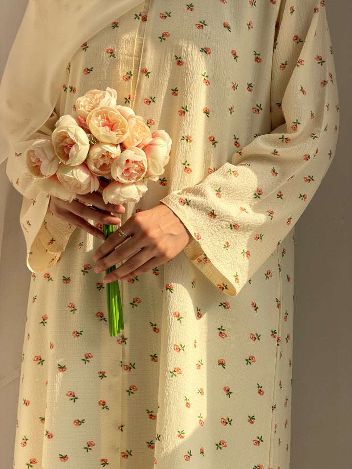 Floral Muse Abaya | ABY-297