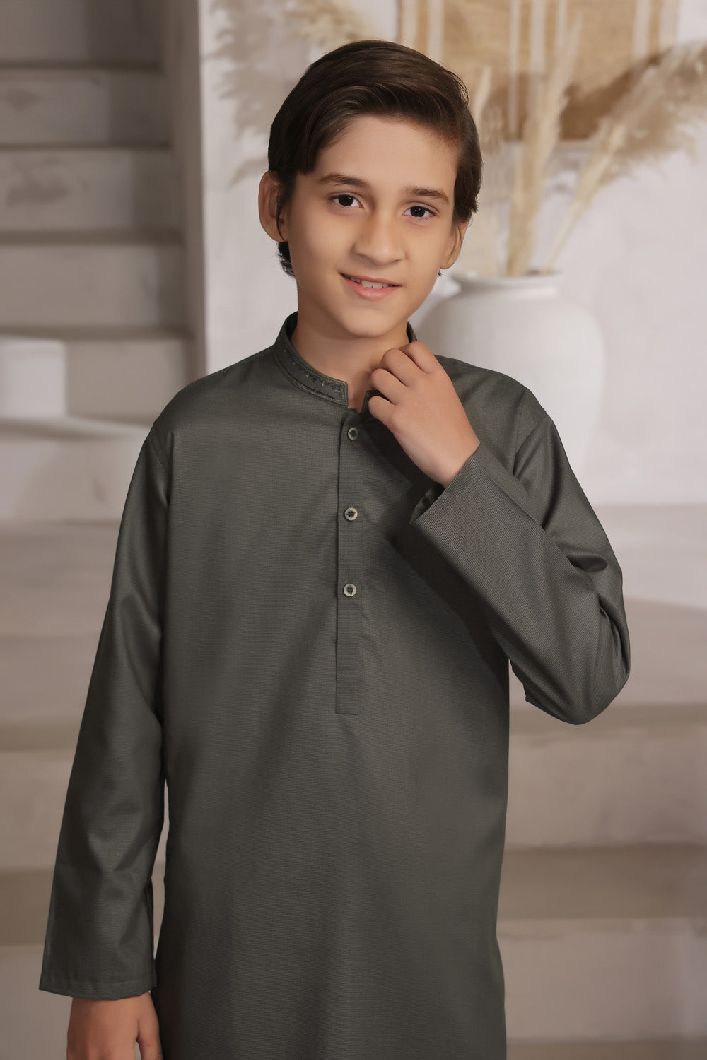 D.Brown Emb Kids K-S | KDS-33