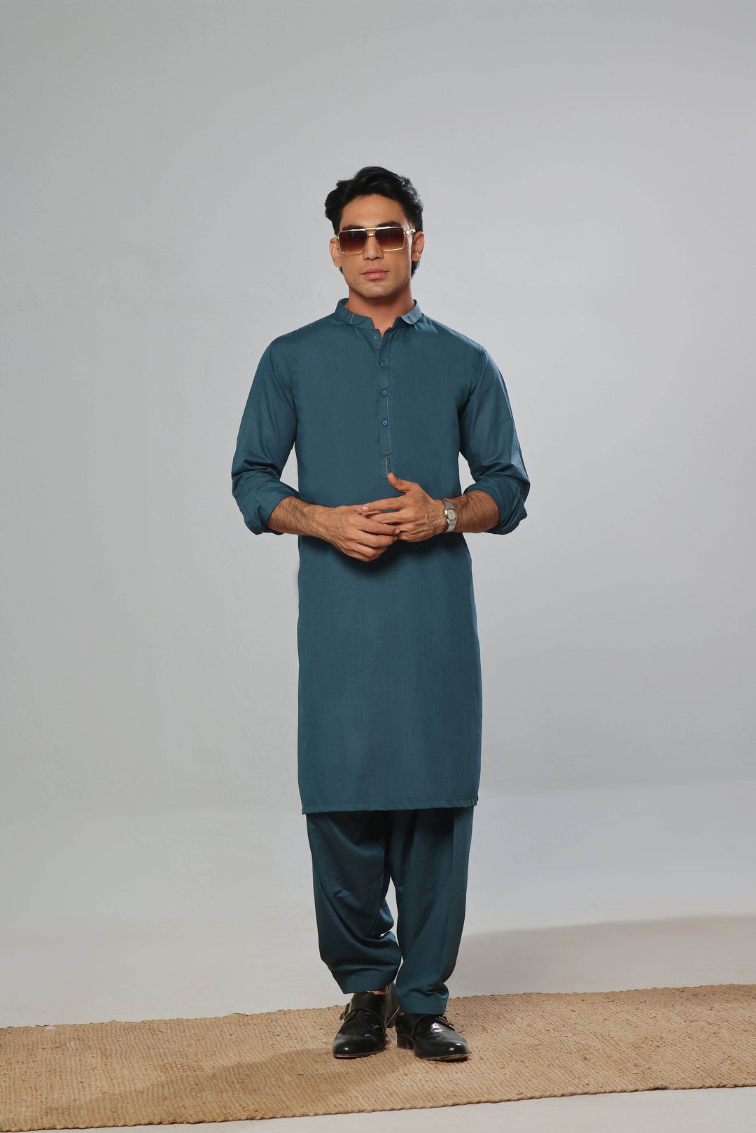 Teal Blue Self K-S | ADKS-103 - Al-Deebaj