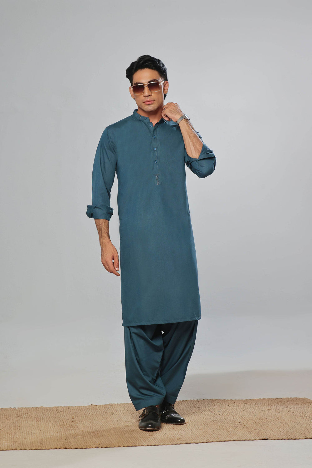 Teal Blue Self K-S | ADKS-103 - Al-Deebaj