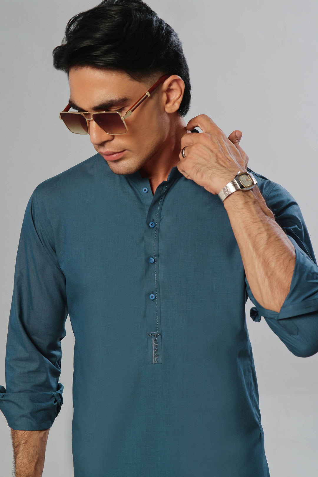 Teal Blue Self K-S | ADKS-103 - Al-Deebaj