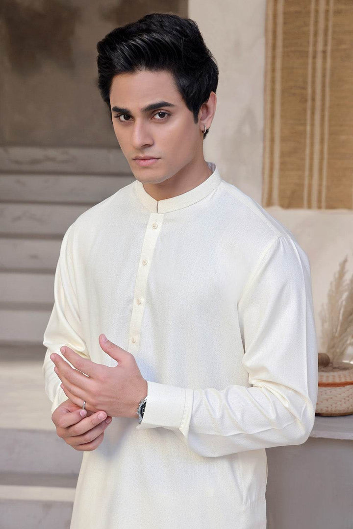 Cream Plain K-S | KS-151 - Al-Deebaj