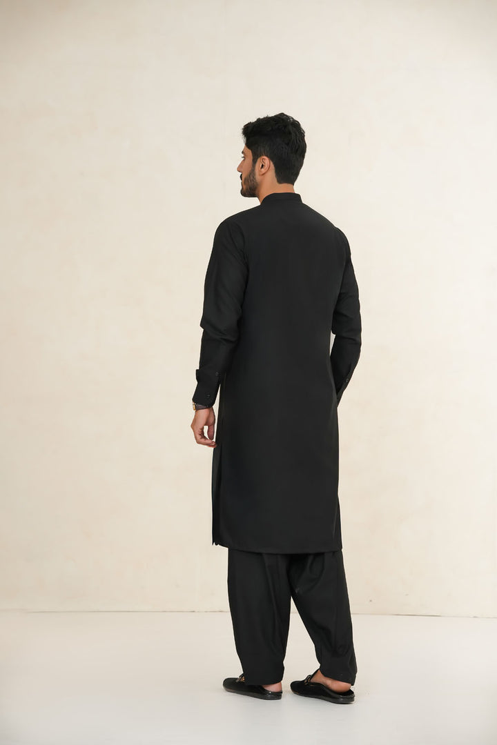 Black Design Kurta Shalwar | KS-197
