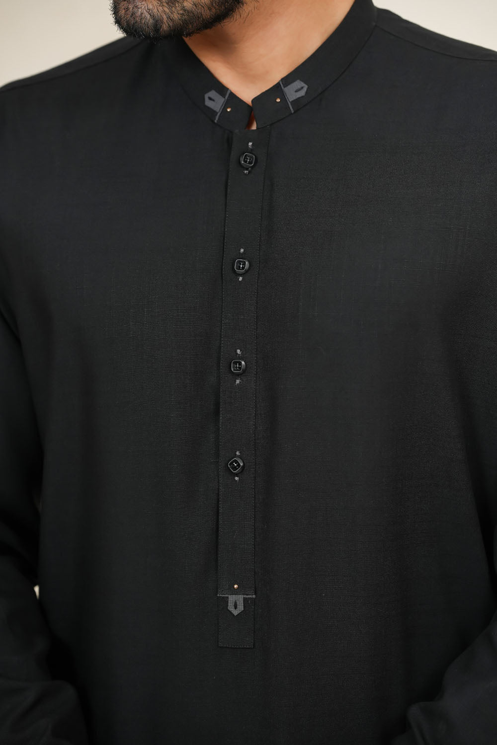 Black Design Kurta Shalwar | KS-197