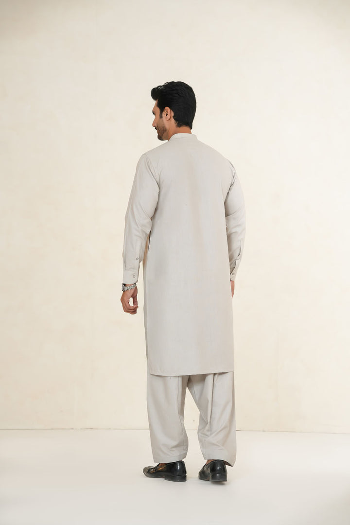 Beige Design Kurta Shalwar | KS-199