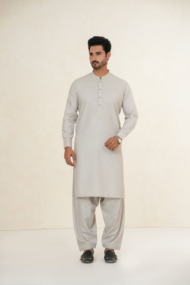 Beige Design Kurta Shalwar | KS-199
