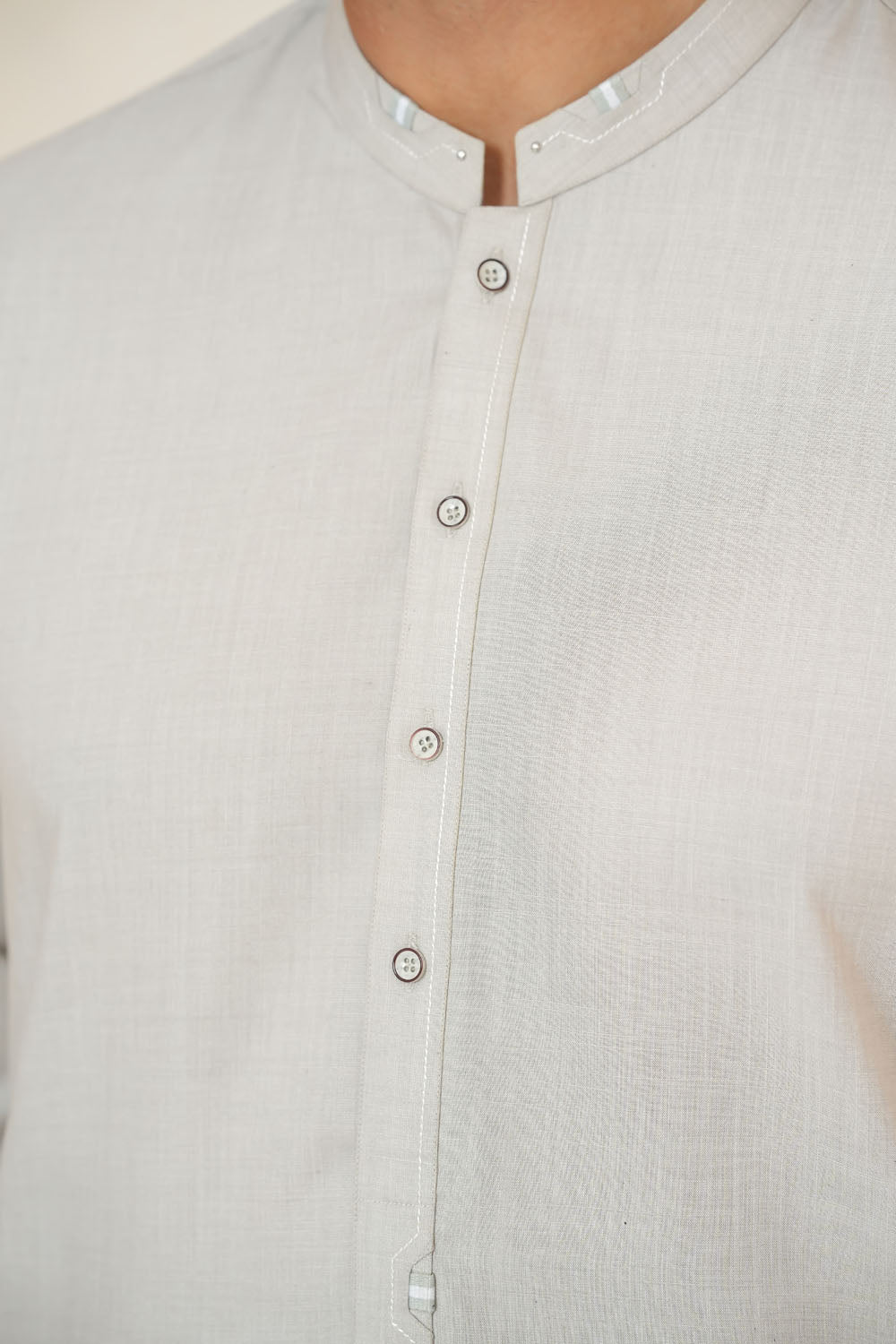 Beige Design Kurta Shalwar | KS-199