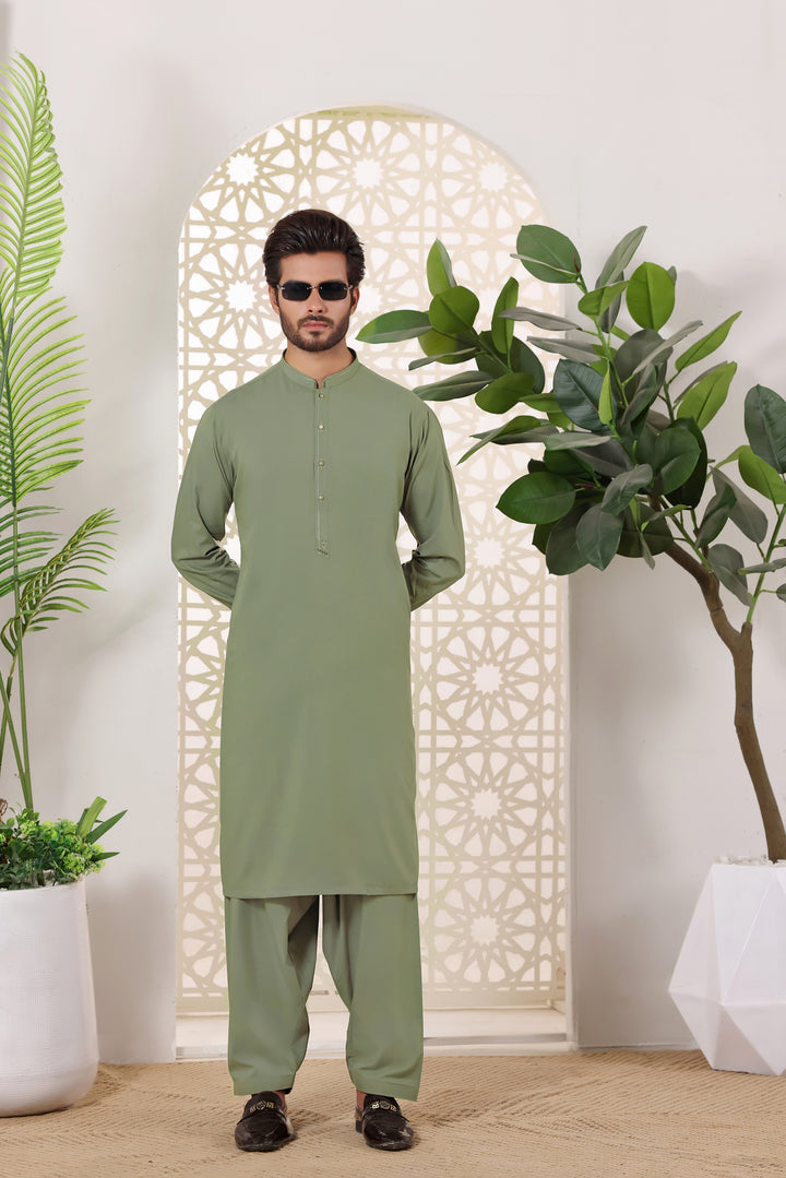 Green Kurta Shalwar | KS-231