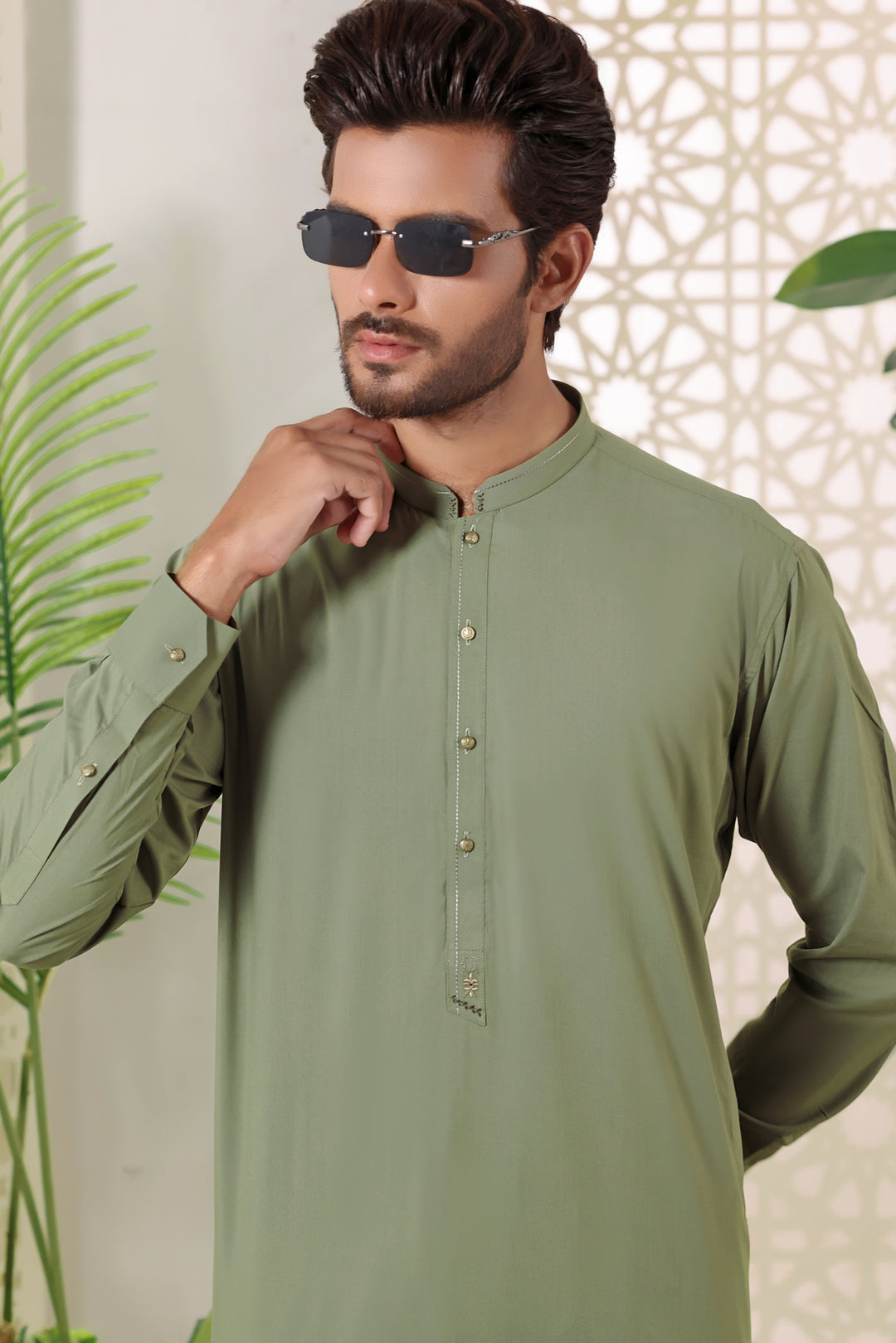 Green Kurta Shalwar | KS-231