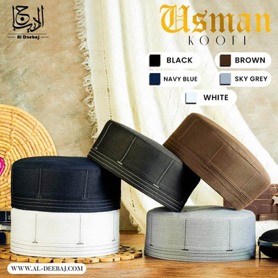 Koofi Robe Prayer Caps | Koofis | Kufi | Namaz Topi – Al-Deebaj